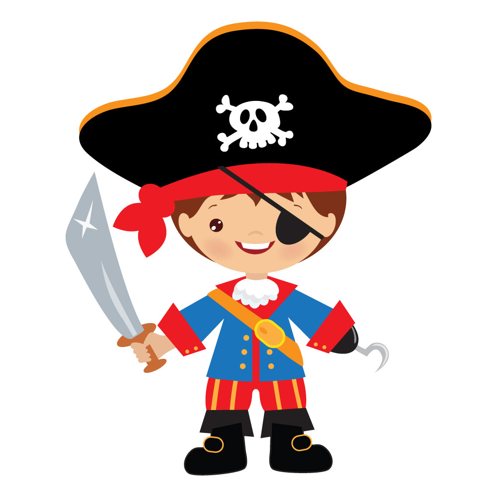 Связать игрушку пирата для мальчика